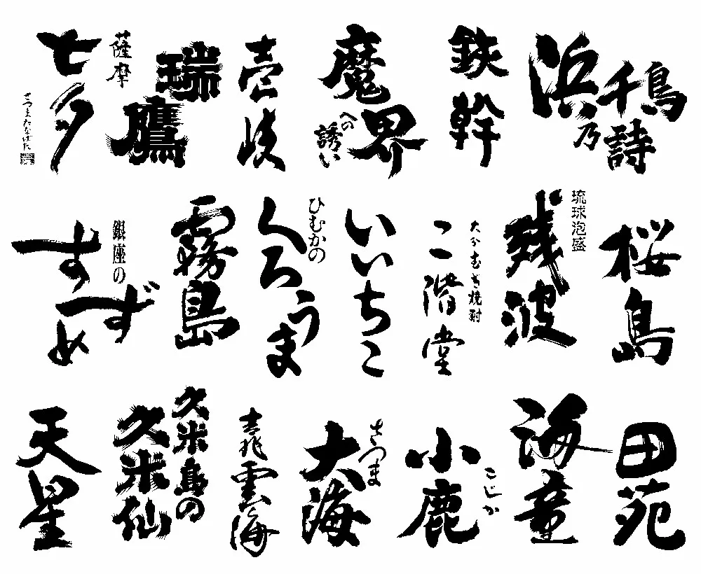 Traditional freshly distilled shochu wine brands for Japanese restaurant