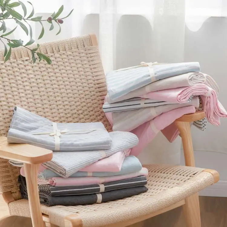 Простыня односпальная 100% хлопок Джерси мягкая простыня оптовая продажа от