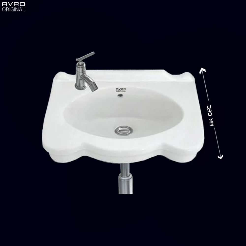 Modern Ceramic Marble Washing Basins Sanitary Items Wall Hung Indoor/Outdoor Wash Basin Sink Factory Price Wholesale Bathroom