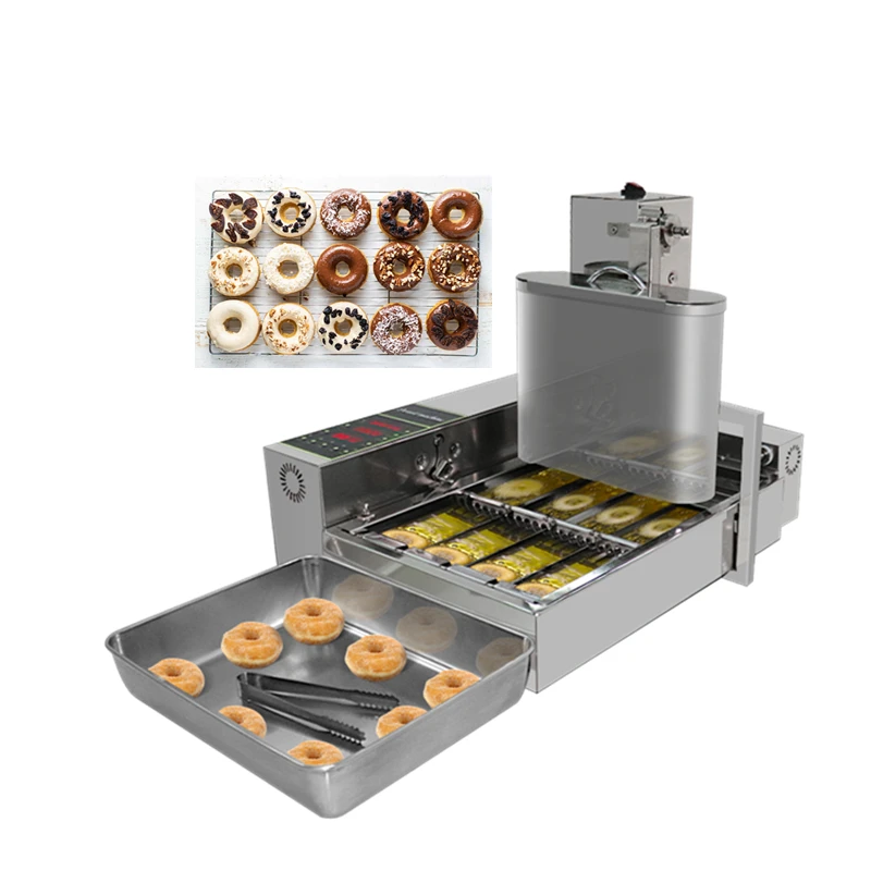  Авто krispy lil автоматические orbits kreme dounut торт мини пончики машины для продажи пончик maker робот фритюрница