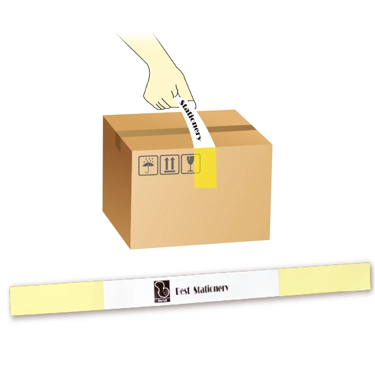 High Flexible Packaging Adhesive Plastic Carry Handle Tapes