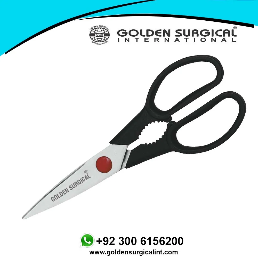 Ultra Sharp premium Stainless Steel Best Quality Kitchen Scissor | Kitchen Multipurpose Shears | Scissor for Herb, Poultry