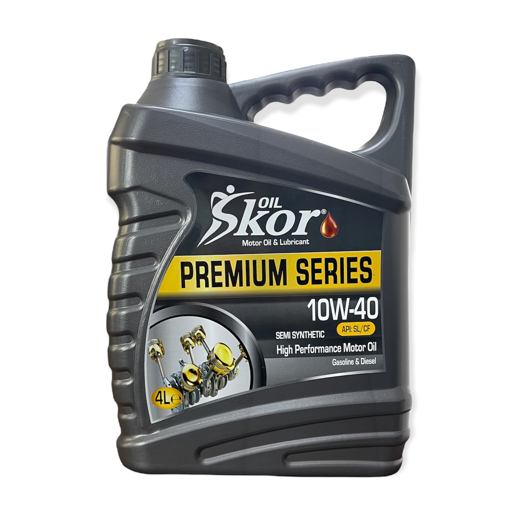 SkorOil PLATINUM DPF 10w40 CI 4 High Performance Full Synthetic Motor Oil Long Way All Diesel Engines 205 Liter