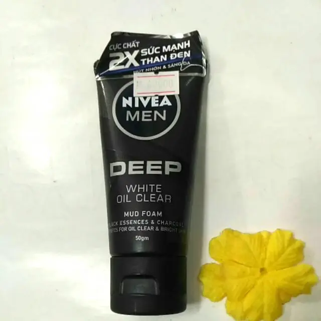 Wholesale Nivea Men Cleanser Deep White oil Clear 50G x 24 Pcs