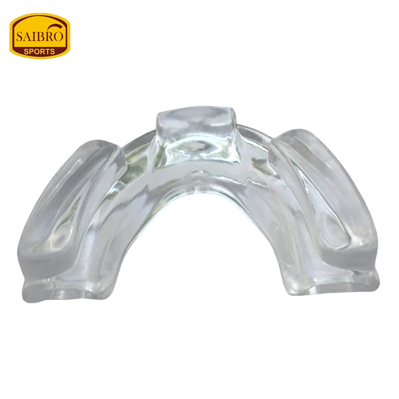 Crystal gel rubber Adult Mouth Guard Silicone Teeth Protector