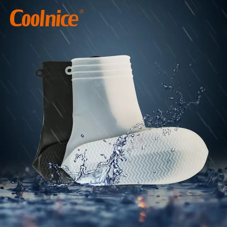 Freshfit износостойкие уличные силиконовые защитные чехлы для обуви большие водонепроницаемые