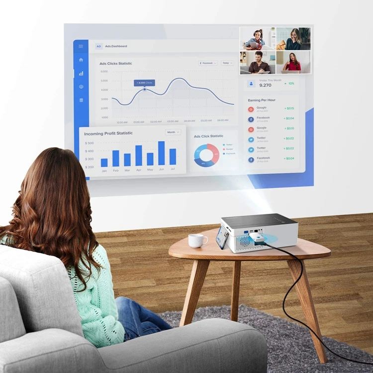 Full HD LED 4K Full HD 1080p Android Cinema 1080P Video Projector