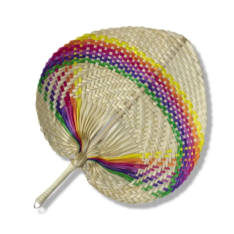 Made In Vietnam 100% Natural Bamboo Fan Handmade Bamboo Fan Hand Woven Bamboo Fan by MadeTerra