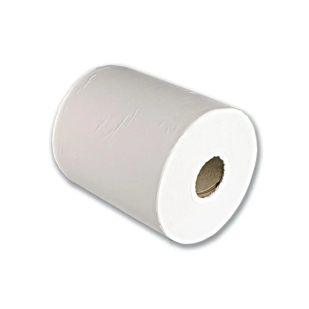 Embossed tissue maxi rolls