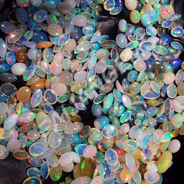 Натуральный Радужный огненный опал, Эфиопский Опал, оптовая продажа, качество ААА +, Эфиопский Опал, кабошон, блестящий мульти огненный Welo