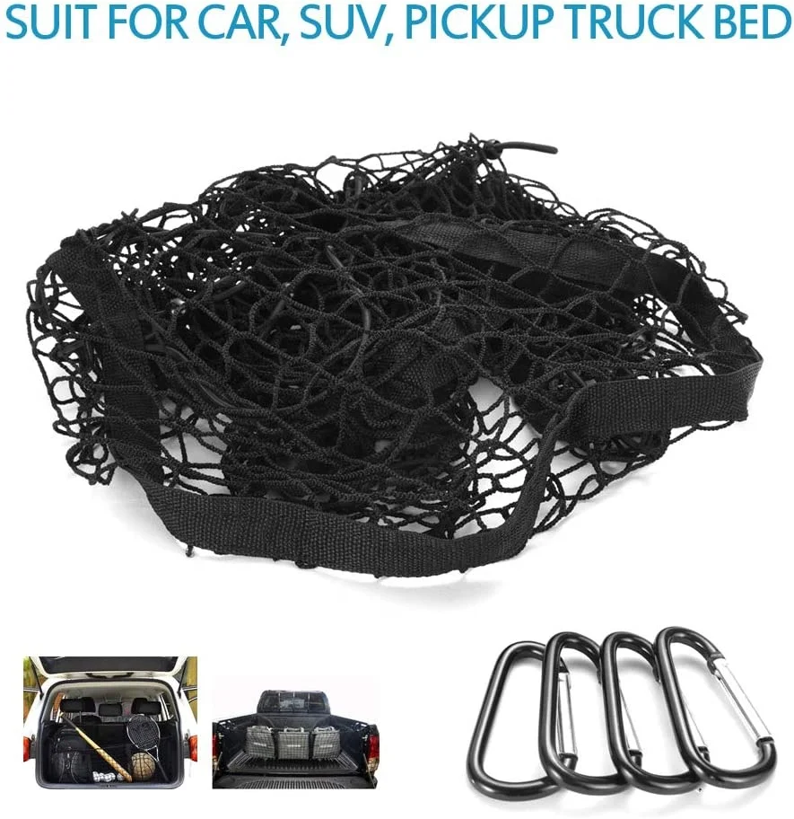 MICTUNING Heavy Duty 3 карман багажник органайзер хранилище сумочка москитная сетка для автомобиля внедорожнохо пикапа
