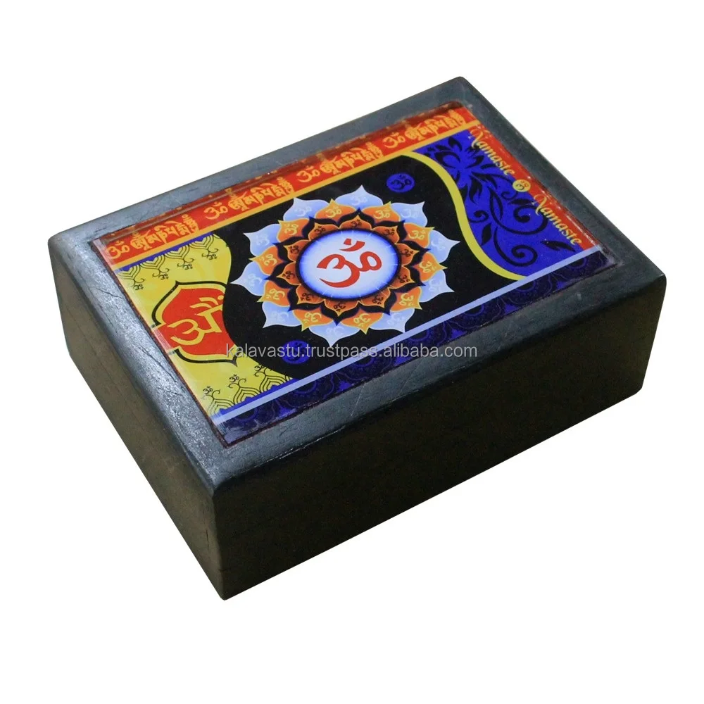 Decorative wooden box with white inlay carved box Power Packed Quality carved box Premium Design