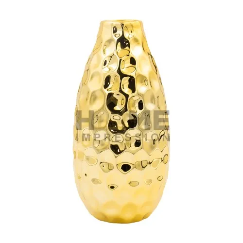 Латунная антикварная Цветочная ваза, Металлические Свадебные дизайнерские вазы