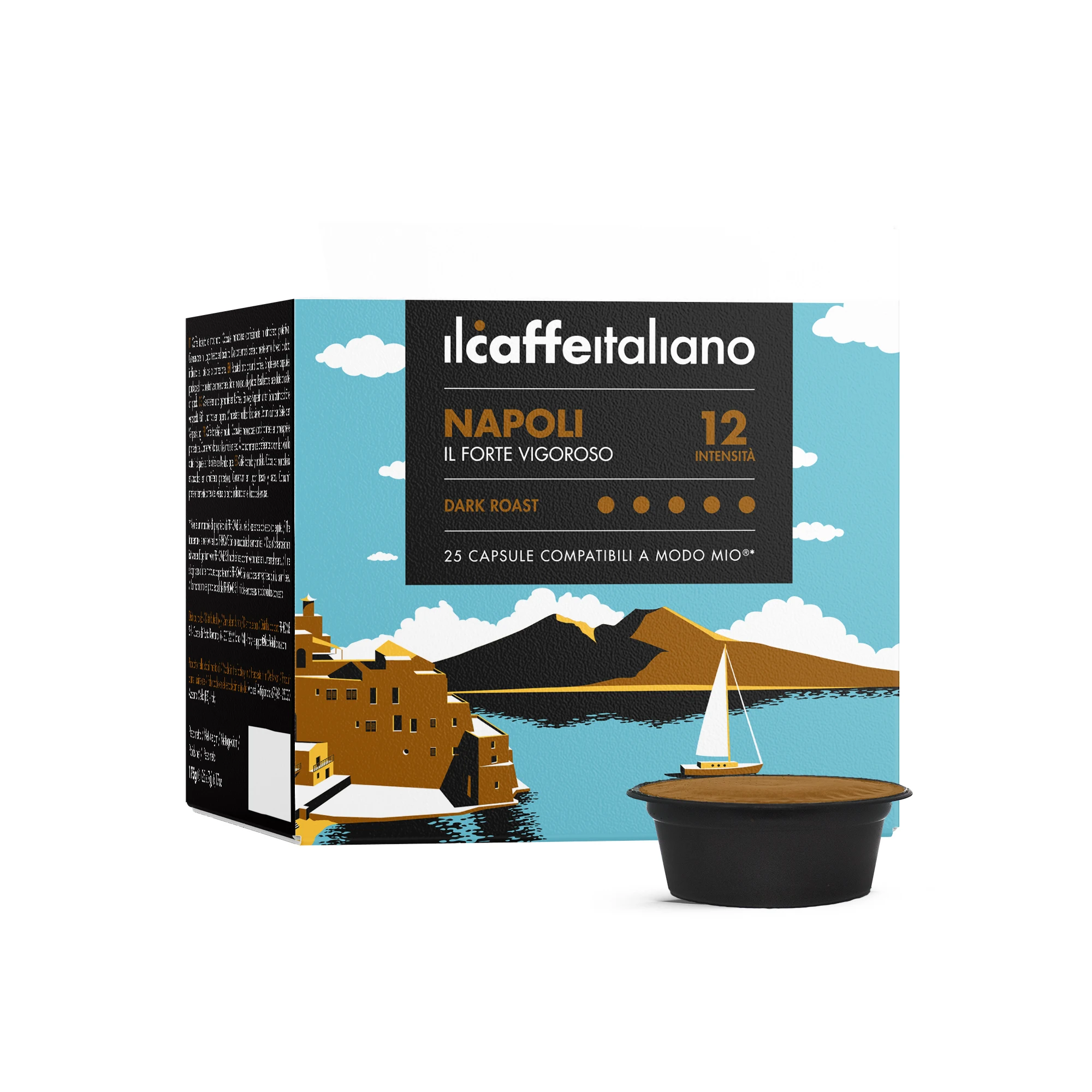 A Modo Mio (R)* 100 capsules - Napoli Coffee - Coffee Capsule Compatible