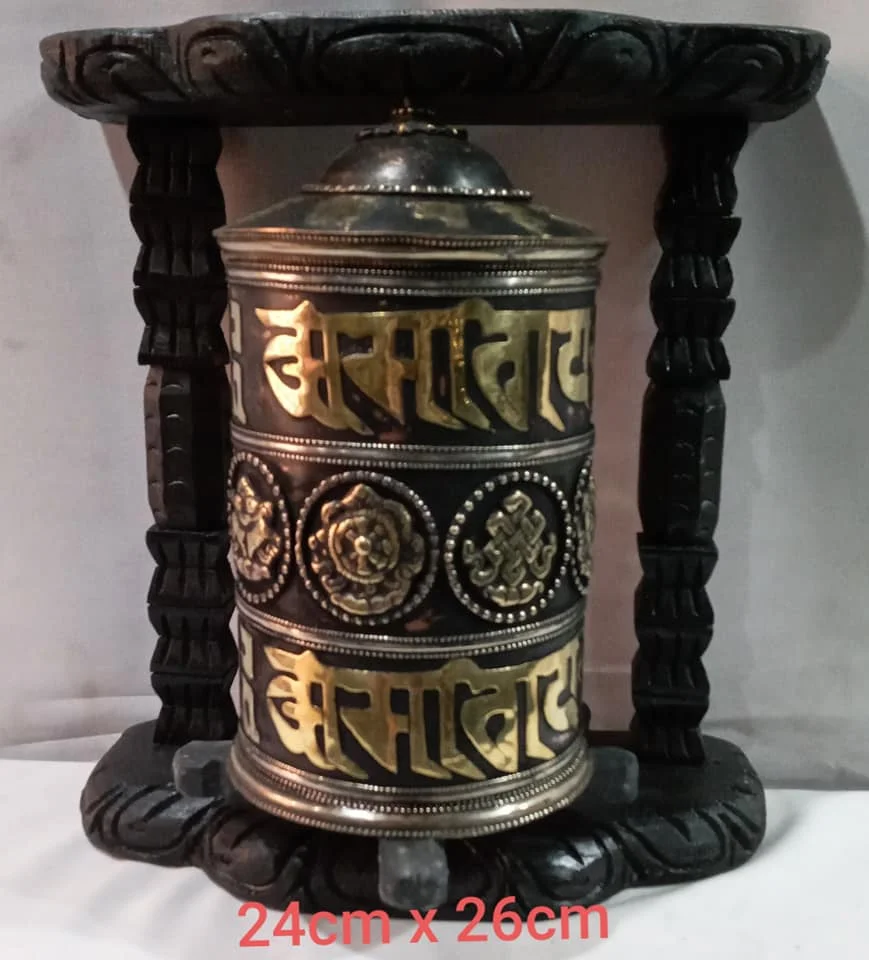 Buddhist Mantra Set Wall Hanging Prayer wheels