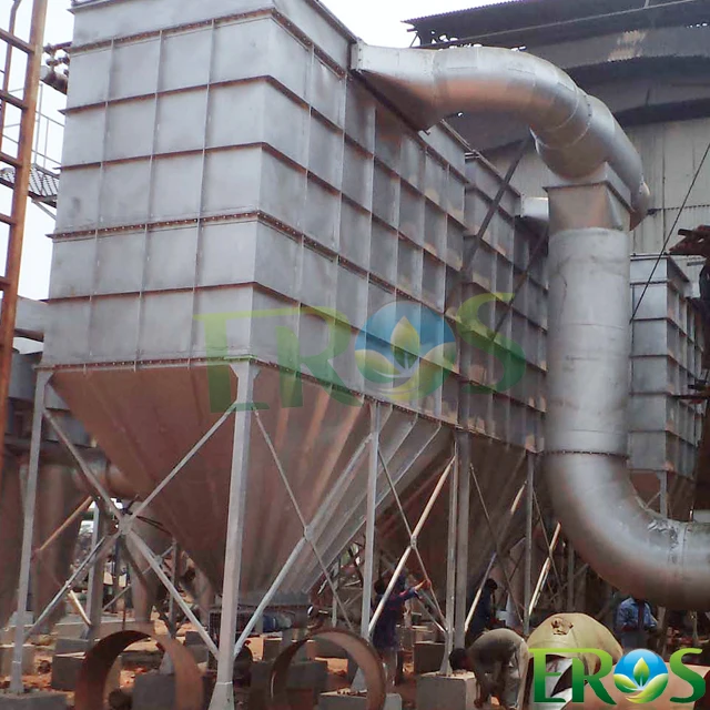 New Steel Induction Furnace Air Pollution Control Device Core Pump Motor Dust Collector Manufacturing Plant Construction