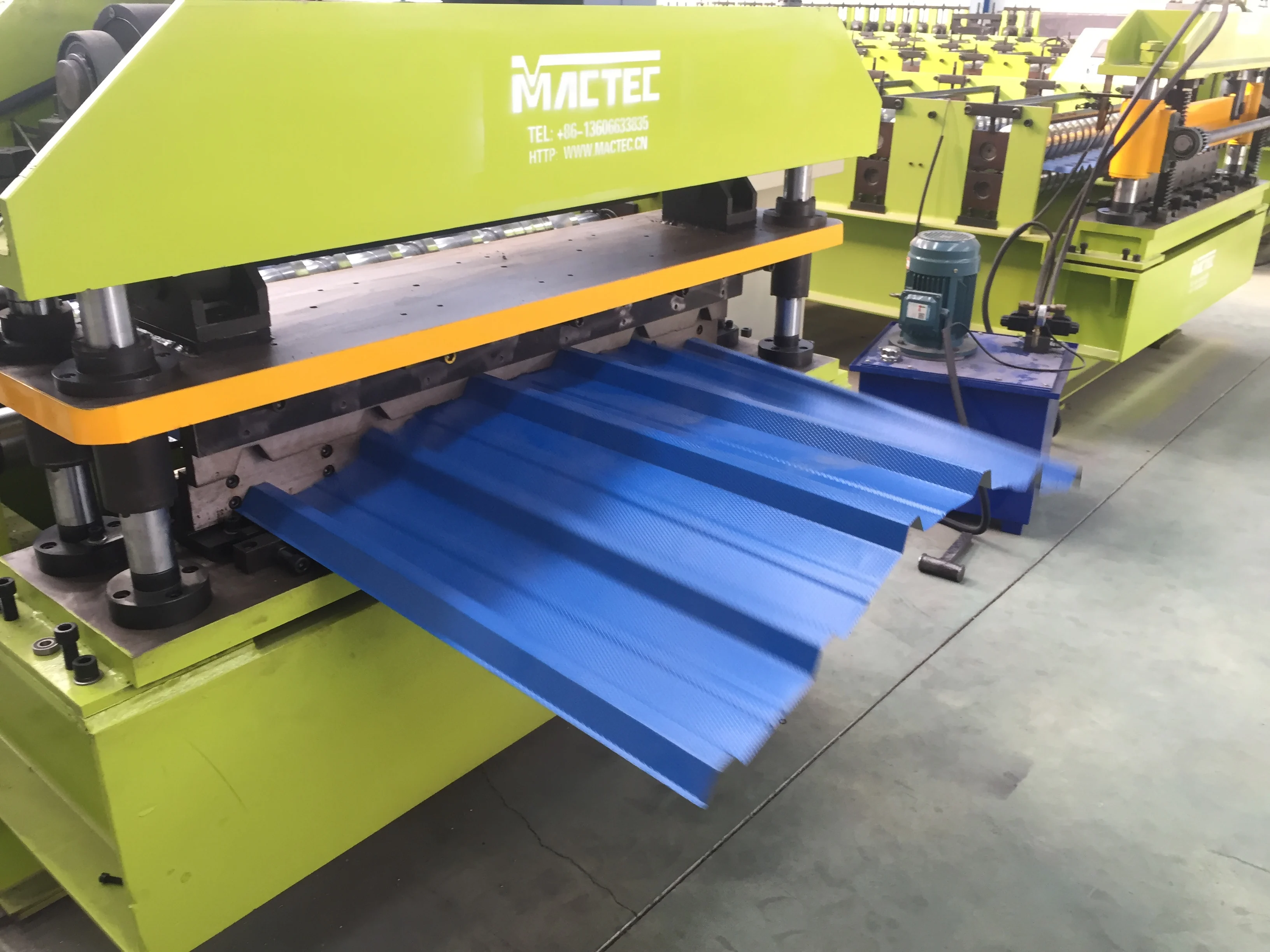 Longspan Trapezoidal Roll Forming Machine With SONCAP, CE, AND ISO Certification