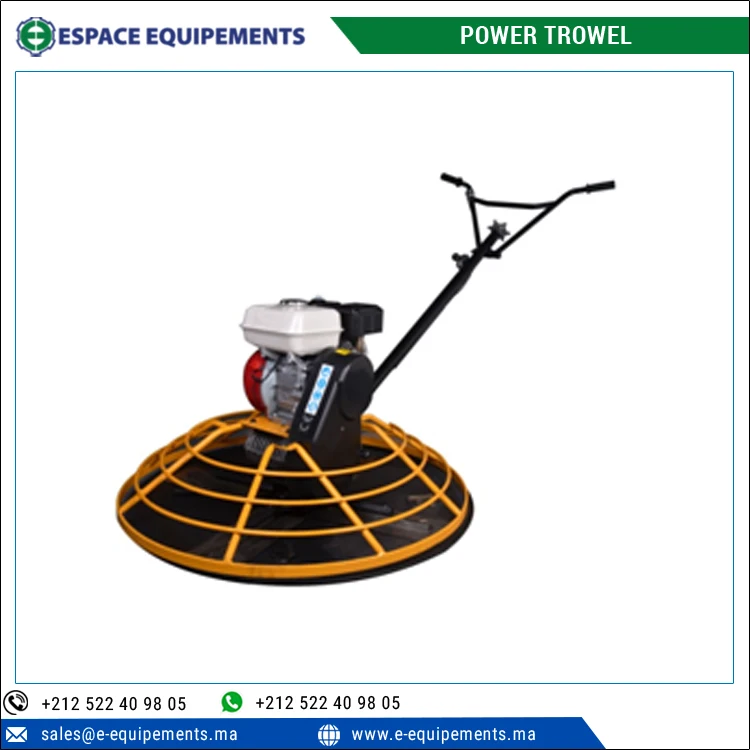 Отличная производительность 5 л Объем топливного бака бетона Walk-behind сила кельма машина для уплотнения и затирки поверхностей