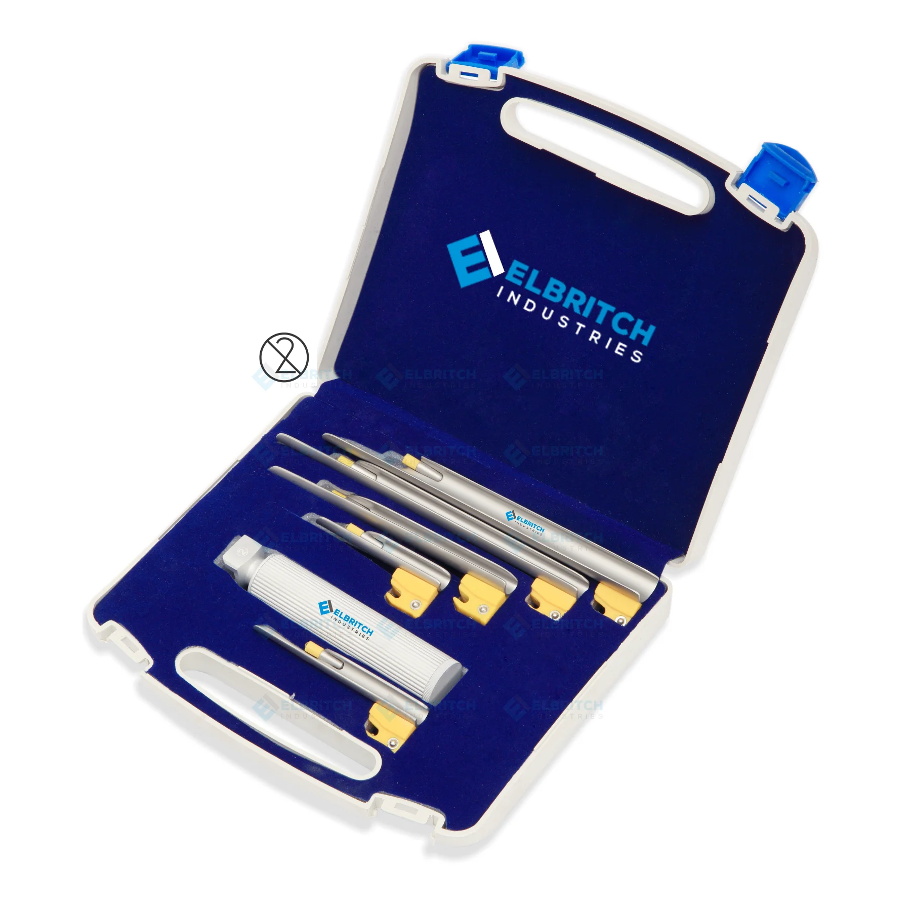 BEST QUALITY MILLER LARYNGOSCOPE SET CONVENTIONAL SINGLE USE DISPOSABLE Fiberoptic Laryngoscope