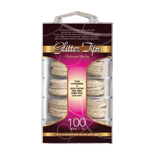 [Korean Nail Care] High Quality Glitter & Color Nails tips OEM Service