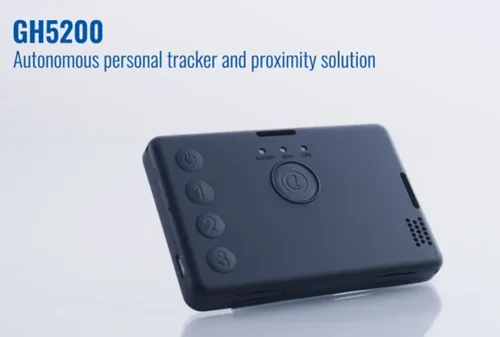 Personal GPS Tracker device for workers and kids with SOS button and real time tracking