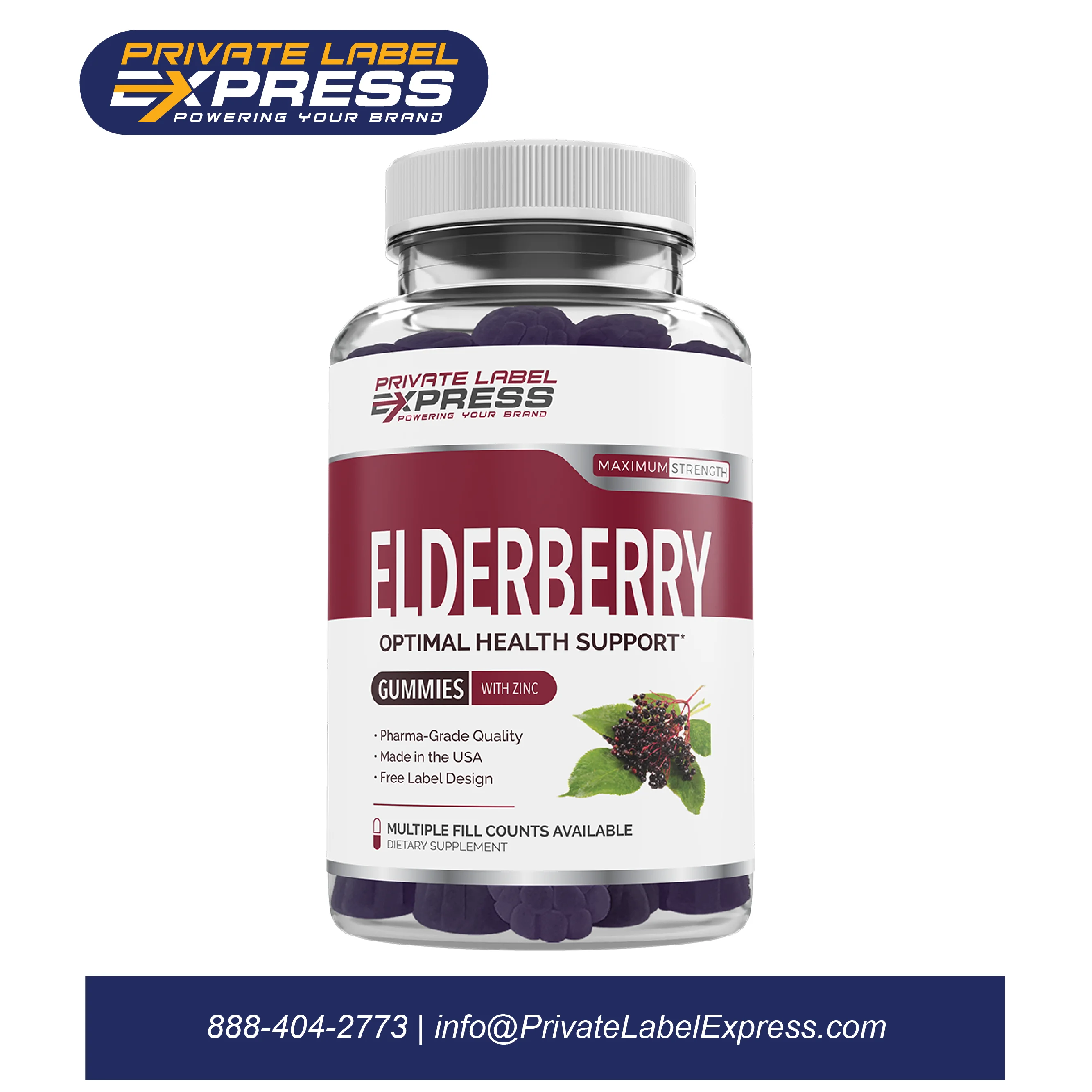 Elderberry Gummies, 60 ct