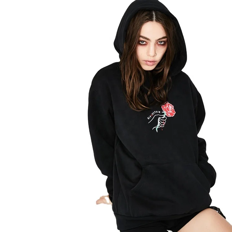 Street Wear Apparel Women Garphic Printed Hoodies 3D Puff Printed Pullover Oversized Hoodie