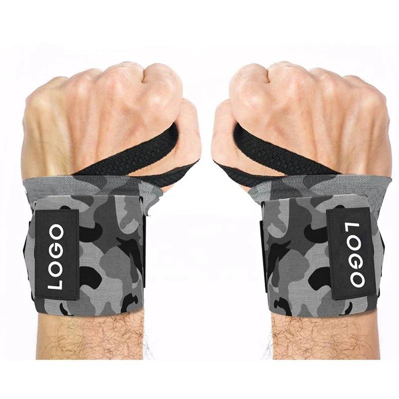 Design Your Own Weight Lifting Wrist Wrap for Gym Gym Bodybuilding Camouflage Unisex Neoprene Light Weight PK NAXHIT Sports