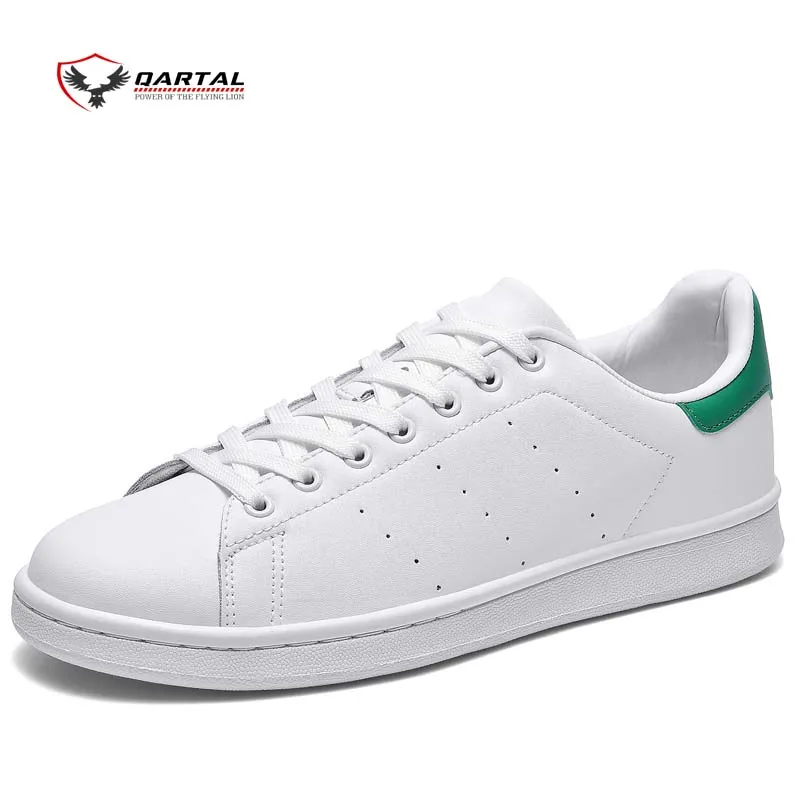 2021 Good Quality Men Sneakers White Flat Rubber Sole Shoes
