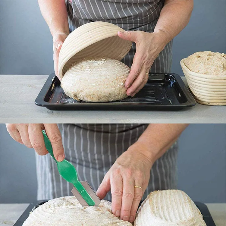 Eco-friendly Large Round Rattan Banneton bread proofing basket in Vietnam Wholesale