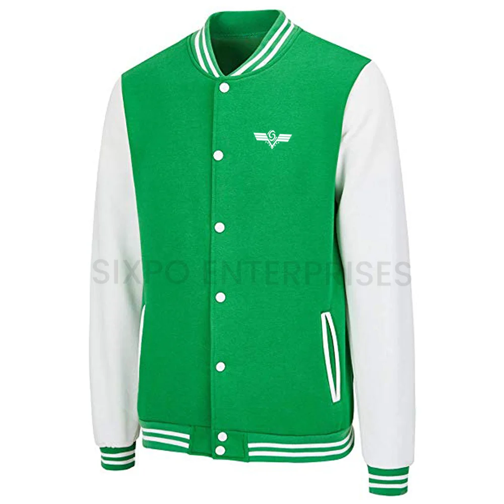 Low MOQ Custom Made Varsity Jacket High Quality Breathable Men Varsity Jacket Latest Design Men Varsity Jacket