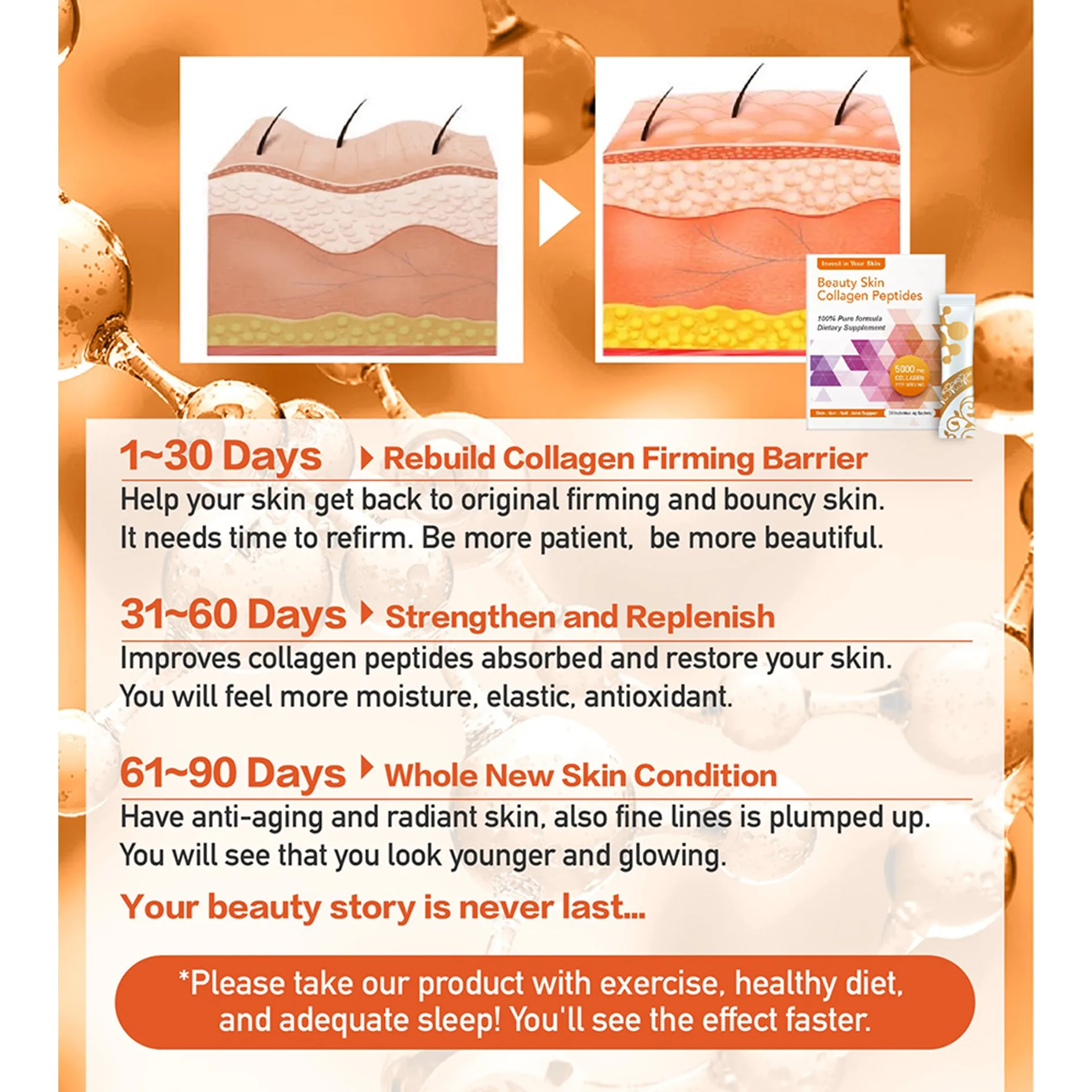 marine collagen powder for whitening skin