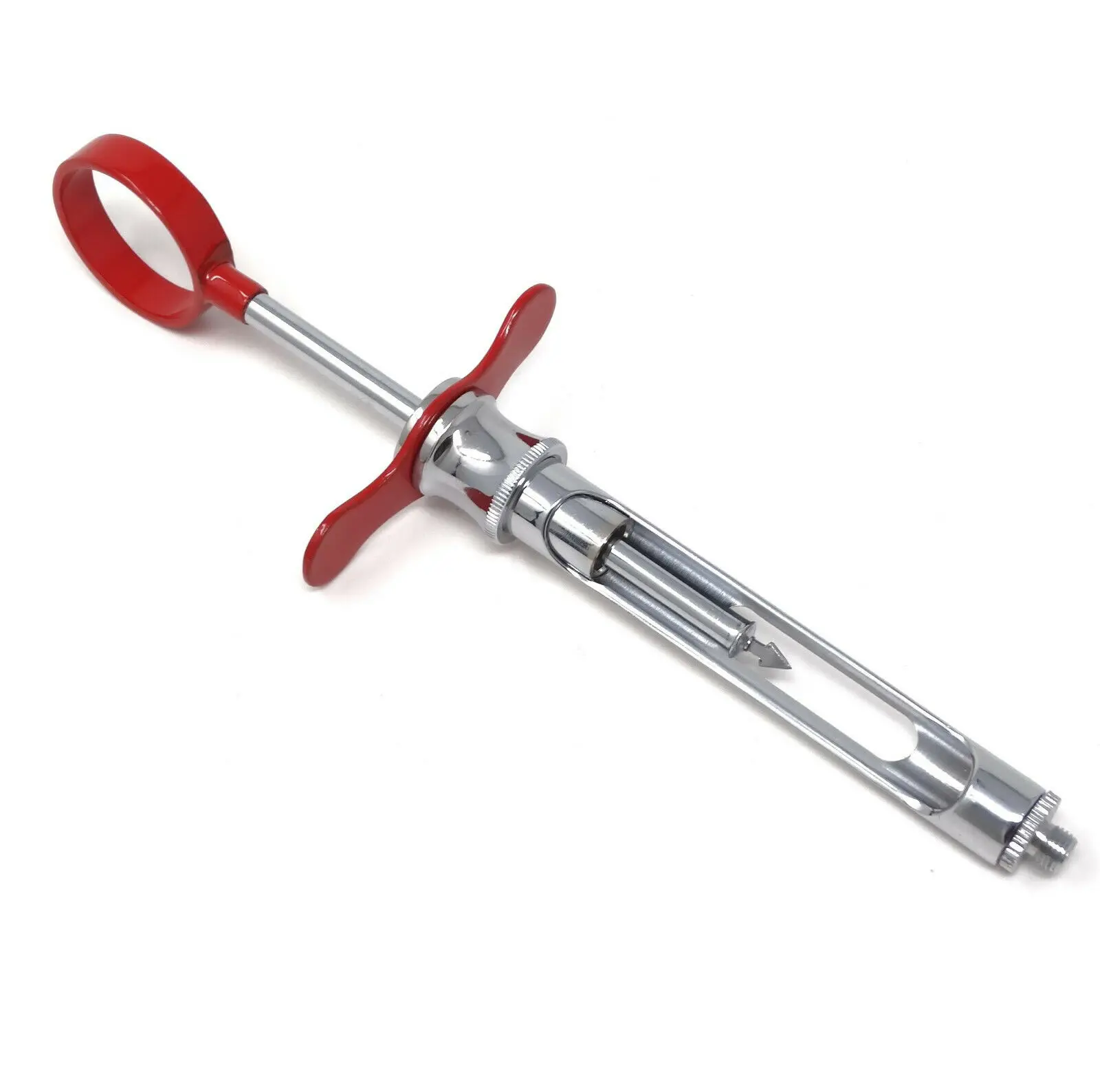 Red Aspirating Dental Cartridge Syringe 1.8 ml