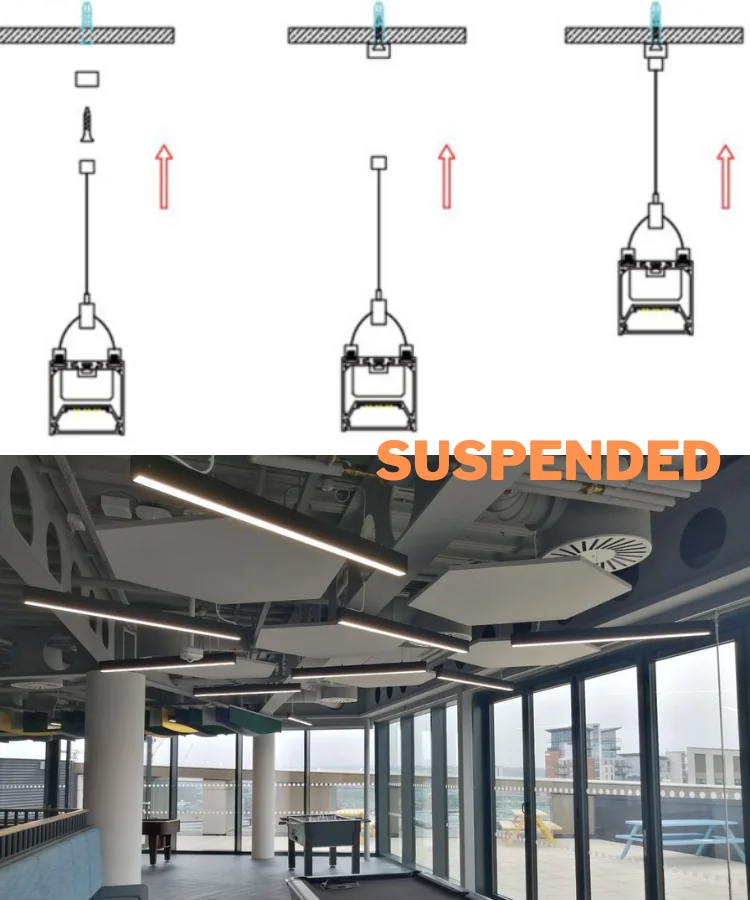Suspended