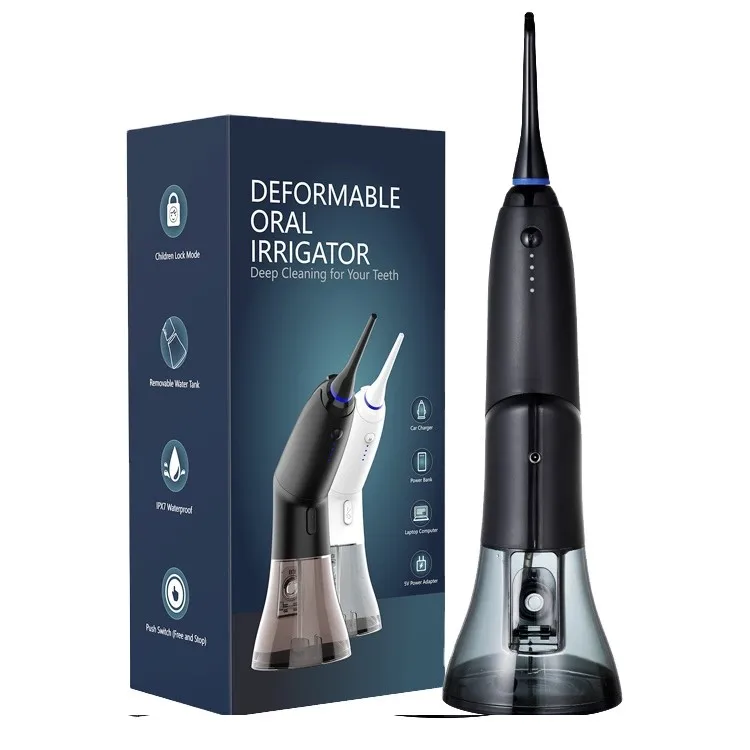 Dental Care Teeth Cleaning Portable Cordless Rechargeable flexible Water Flosser