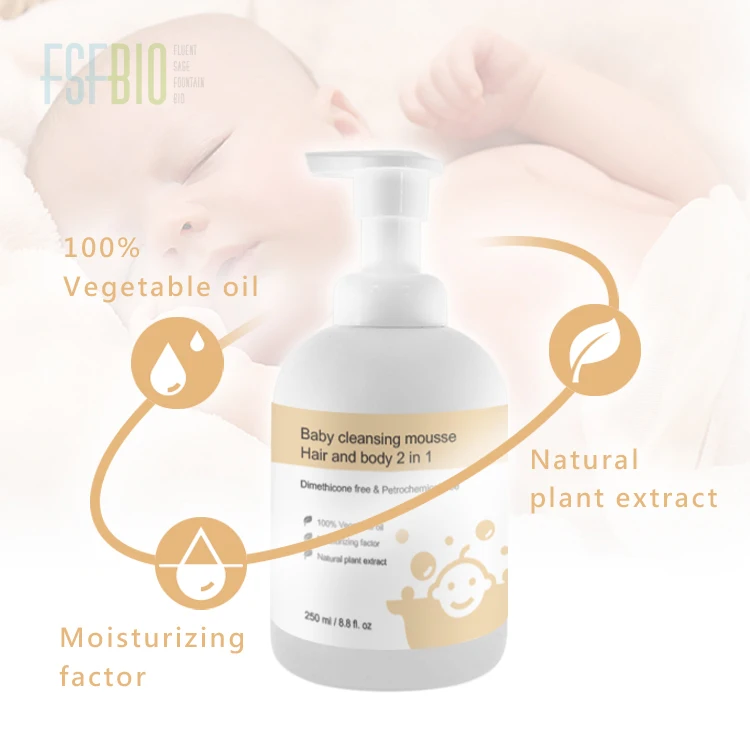 baby care products  brand baby bath shampoo made in italy bottle OEM / ODM