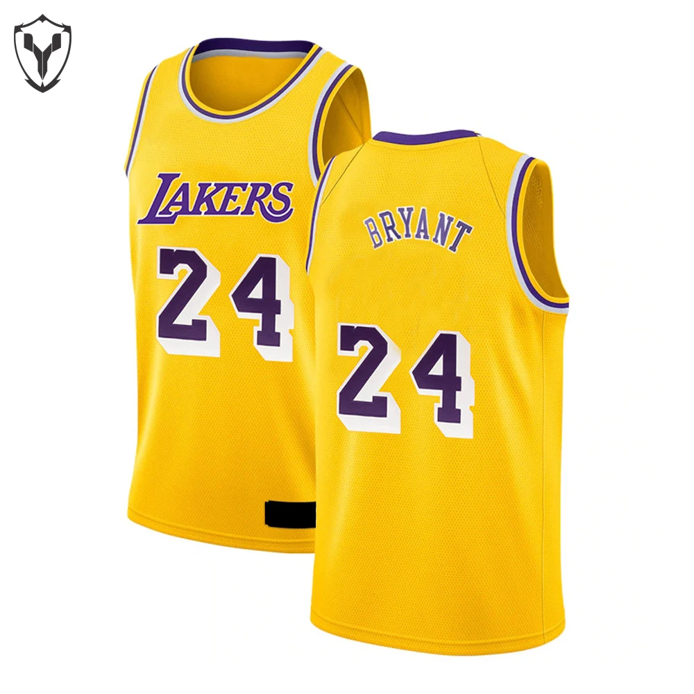Men 2021 Top Quality NB A Laker s Basketball Jersey Retro Bryant# 24 Davis#3 James#23 Sports Wear uniform Custom Name and Number