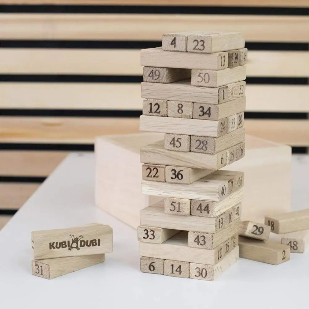 
Eco-friendly Russian Craftsmen Wooden Stacking Games 