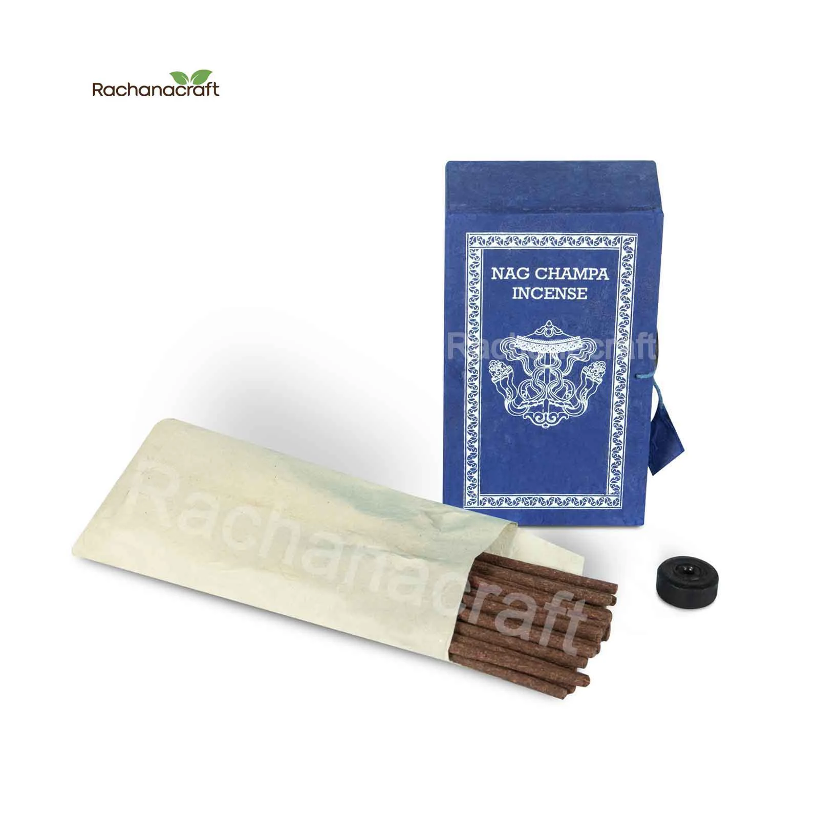 Nag Champa Incense With Stick Incense Burner Holder Incense Box Carved Stick Holder