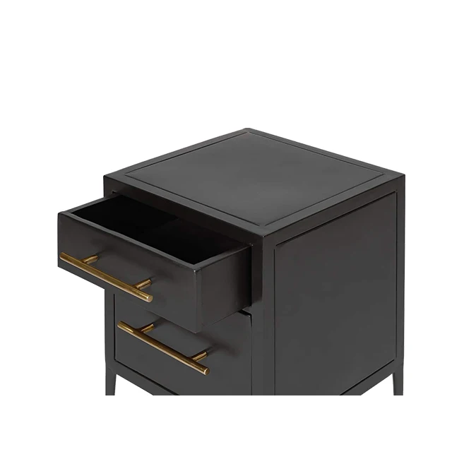 
2021 Hottest Ash Bed Side Solid Teak or Mahogany Wood Bedroom Furniture 