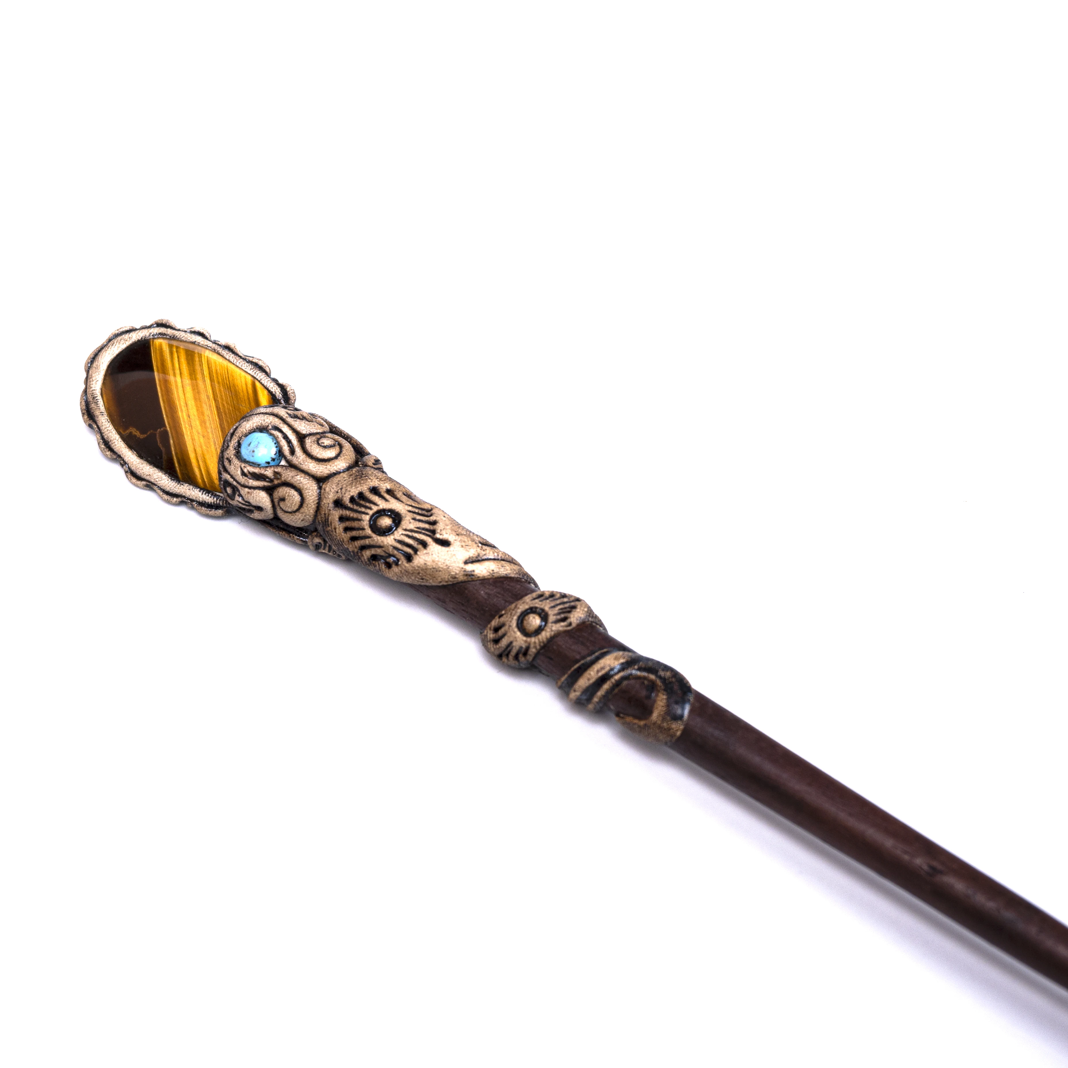 Аксессуары для волос «тигровый глаз», ацетатная палочка для еды, винтажная палочка для волос для женщин и девушек, длинные палочки для волос