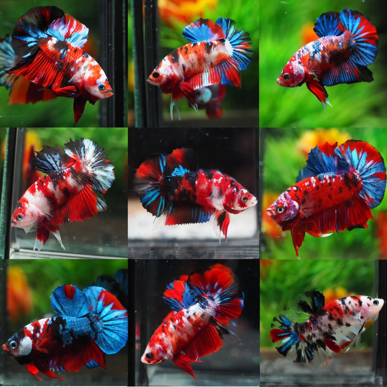 
MYSTERY BOX LIVE BETTA FISH HIGH QUALITY-Thailand Betta Fish Premium Quality Plakat Siamese Fighting Fish 