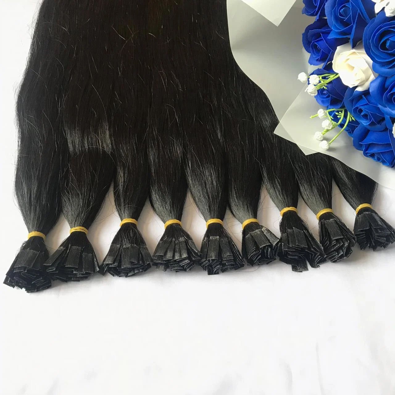 Keratin tips curly hair online shopping full cuticle diversified color