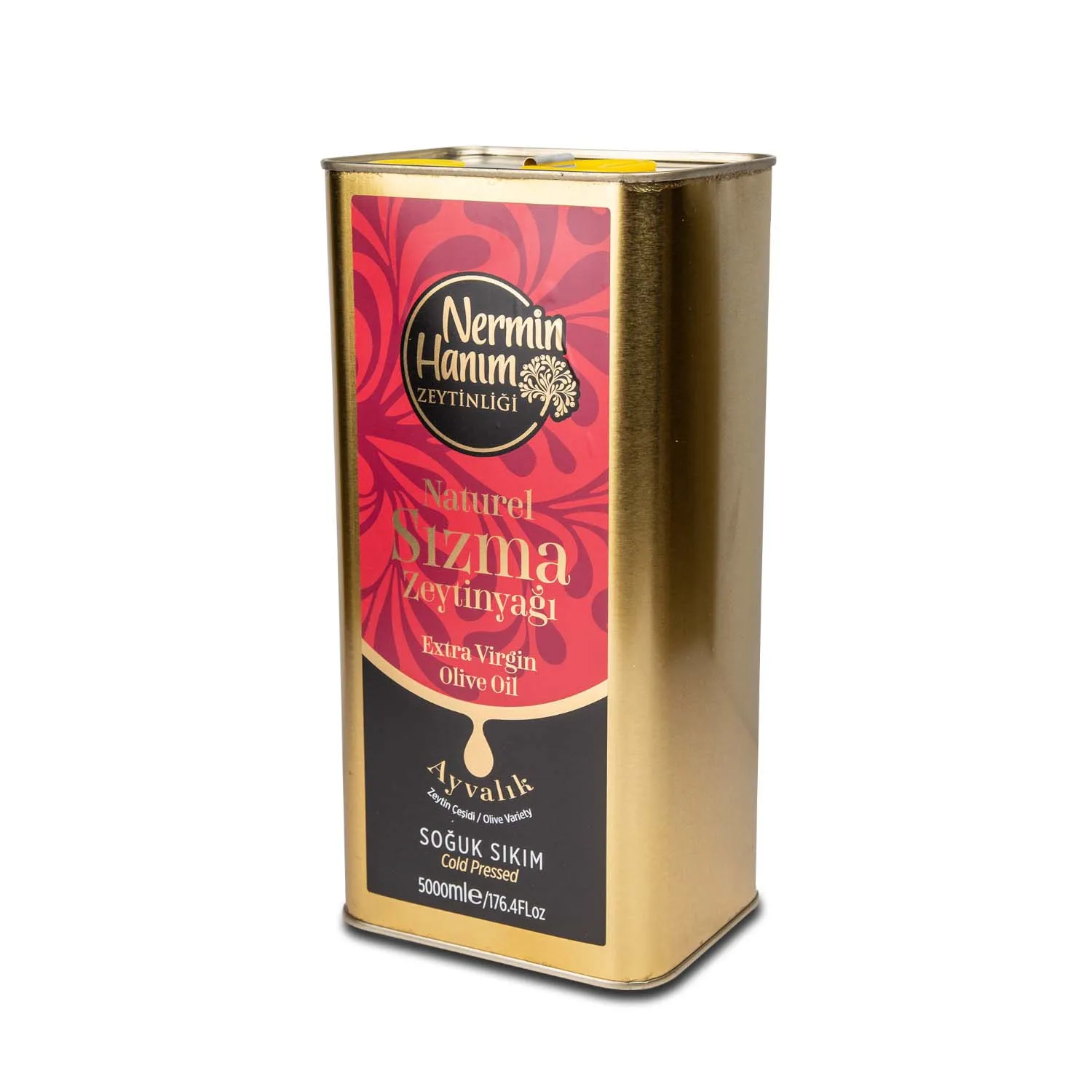 Wholesale Cold Pressed Extra Virgin Natural Olive Oil 5 LT 100% Pure for Meals