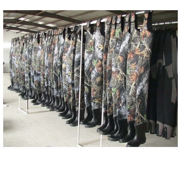 
Breathable pink camo neoprene chest wader suit 