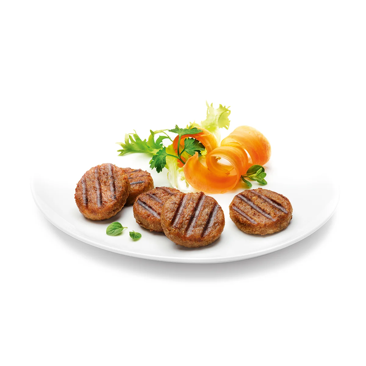MINI VEGETARIAN BURGER, Biolab, organic made in Italy, 160 grams