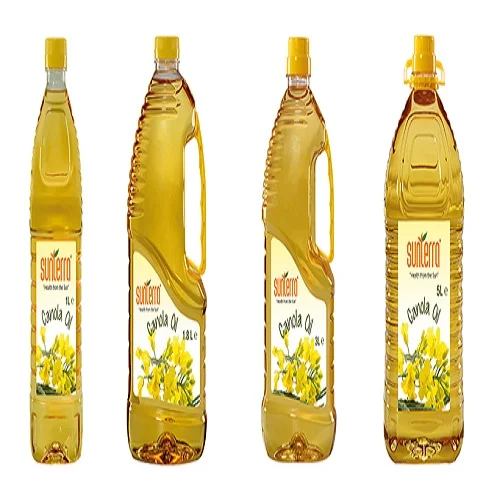 Рафинированное масло канолы по заводской цене сертифицированное ISO HALAL HACCP Оригинальное пластиковое барабанное производство