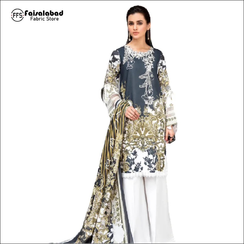 Сшитые вышитые Южноазиатские тканевые костюмы сальвар камиз и пакистанские шифоновые костюмы с принтом для женщин