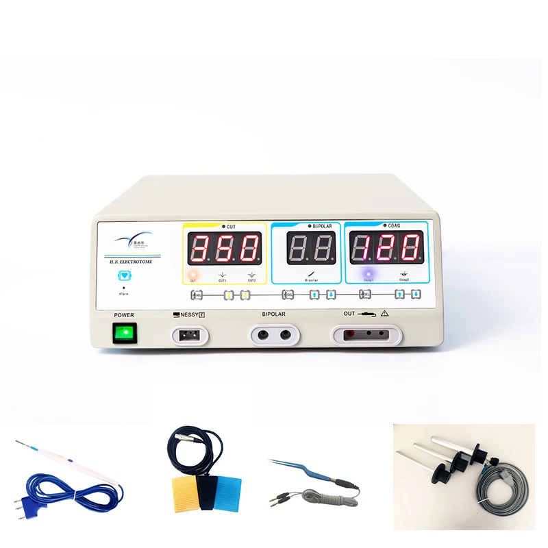 Hot Selling Veterinary Equipment Portable High Frequency Unit Bipolar Electrocautery Machine Electrosurgical Analyzer