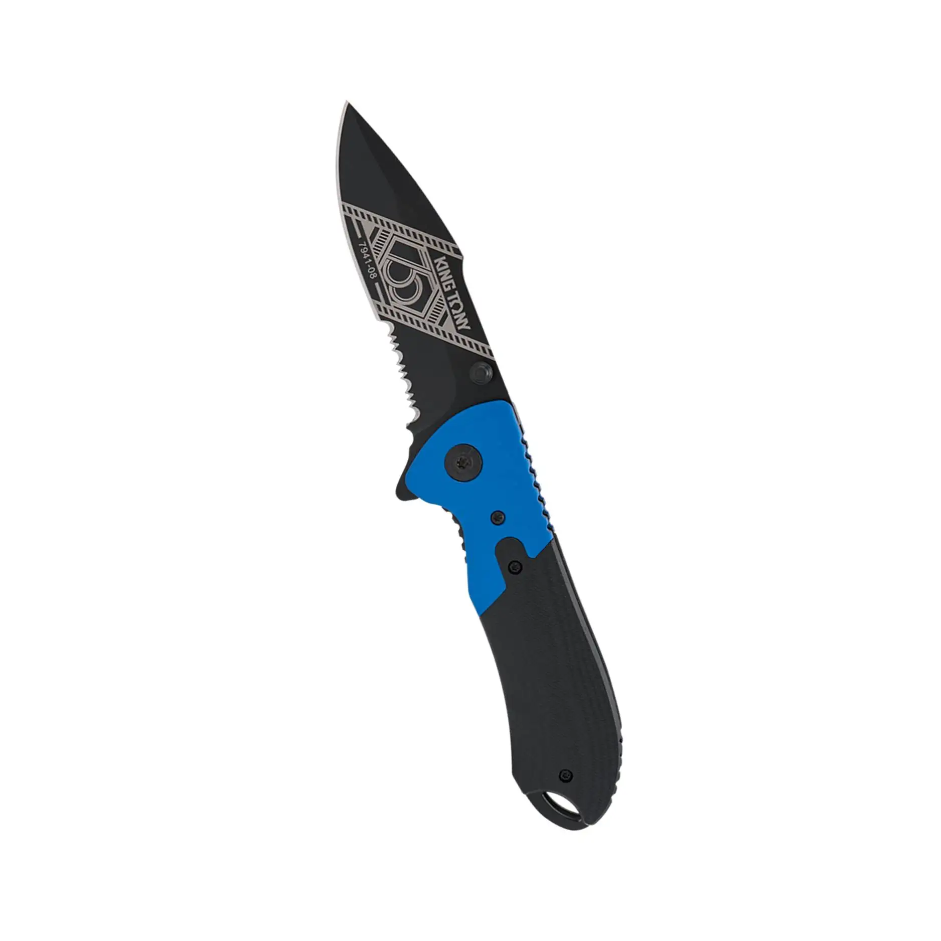 KING TONY дикие складной нож для выживания с удобные Hle зажимом крепления к поясному ремню P7941-08